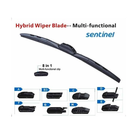 SİLECEK SÜPÜRGESİ HYBRID APARATLI 8PRÇ 98.450 98-450 SENTİNEL