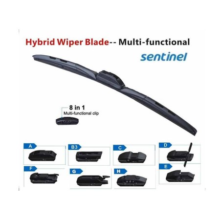 SİLECEK SÜPÜRGESİ HYBRID APARATLI 8PRÇ 98.480 98-480 SENTİNEL