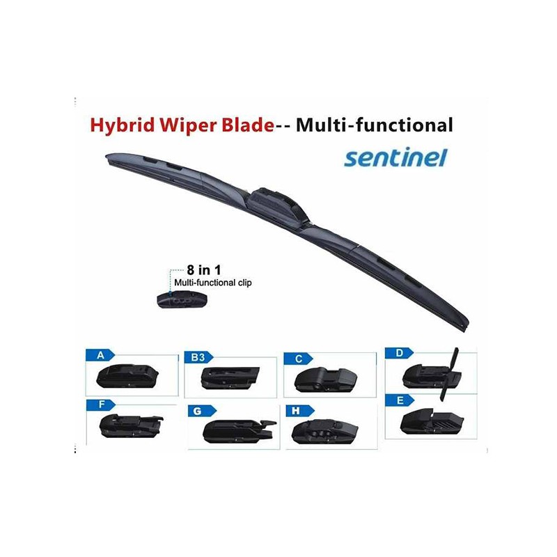 SİLECEK SÜPÜRGESİ HYBRID APARATLI 8PRÇ 98.510 98-510 SENTİNEL