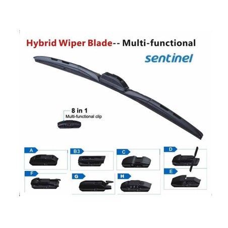 SİLECEK SÜPÜRGESİ HYBRID APARATLI 8PRÇ 98.550 98-550 SENTİNEL