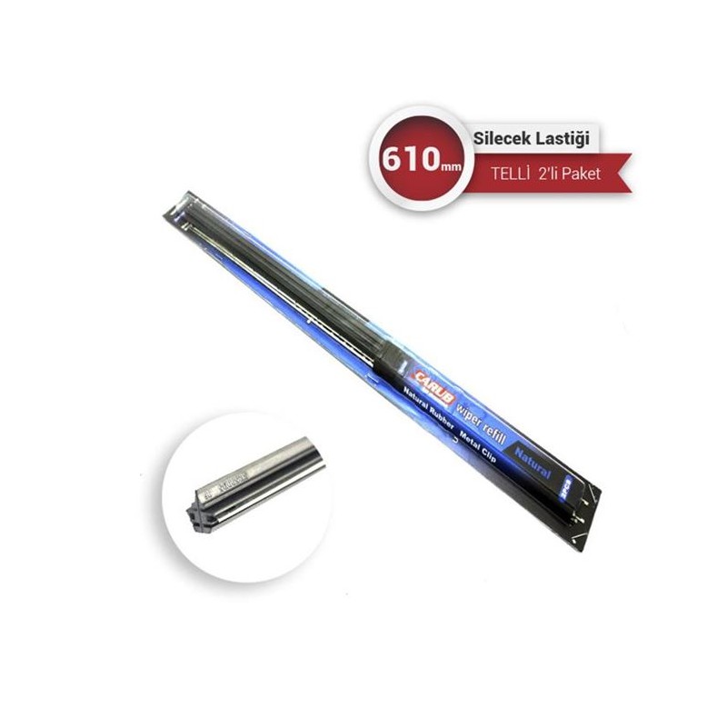 SİLECEK SİLGİ LASTİĞİ 610MM TELLİ İNCE SIRT 24 CARUB 1351161 CARUB