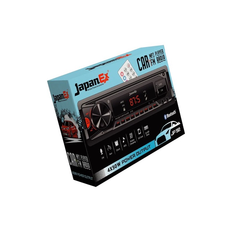 OTO TEYP MP3 PLAYER USB-SD-FM UZAKTAN KUM. JAPANEX JP92 JAPANEX