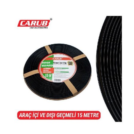 ÇITA ERKAMET PARLAK SİYAH GENİŞ 25MMX15M 1600622 CARUB