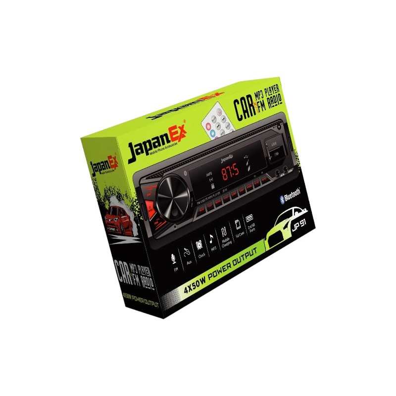 OTO TEYP MP3 PLAYER USB-SD-FM UZAKTAN KUM. JAPANEX JP91 JAPANEX