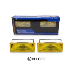 SİS LAMBASI 12V DİKDÖRTGEN 13X4CM SARI ERMARK BELGE 3009528 CARUB