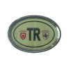 REFLEKTÖR ARMA OVAL BÜYÜK NİKELAJLI ELİPS TR BAYRAKLI 205X145MM ERN020