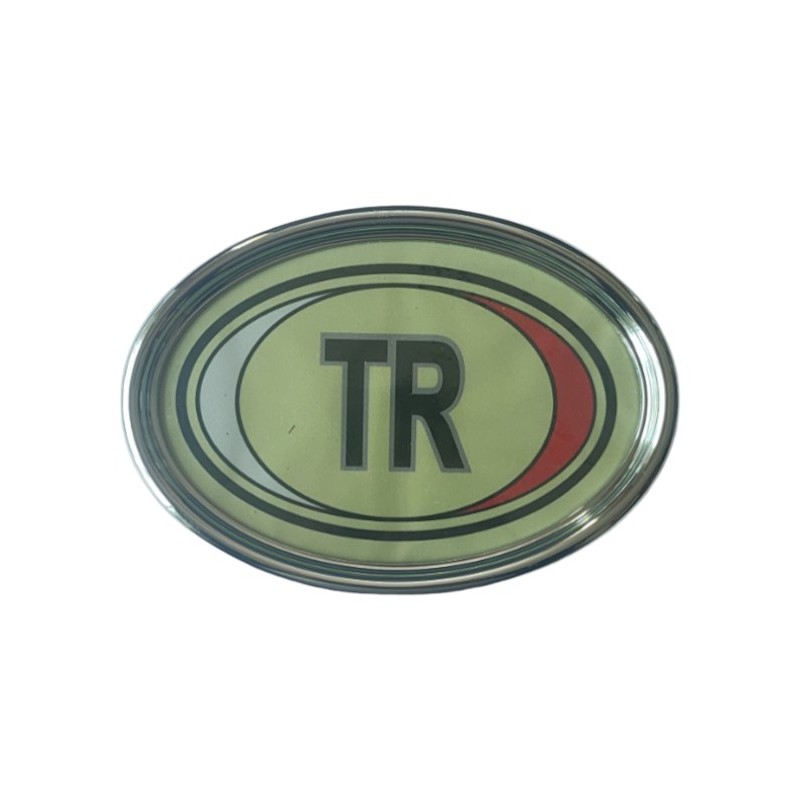 REFLEKTÖR ARMA OVAL BÜYÜK NİKELAJLI ELİPS TR KIRMIZI BEYAZ 205X145MM E