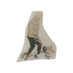 ARMA METAL YAZI SÜRET ATATÜRK KOCATEPE SARI 50X70MM KUZEY ERN01075-3 S