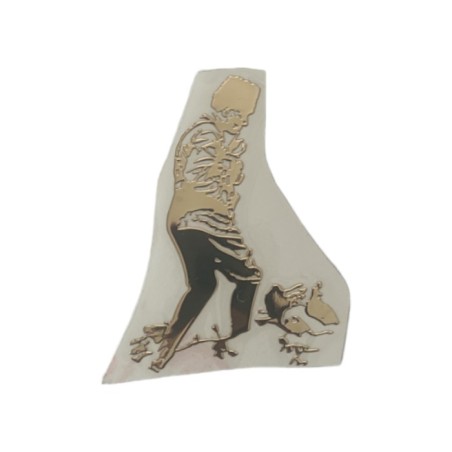 ARMA METAL YAZI SÜRET ATATÜRK KOCATEPE SARI 50X70MM KUZEY ERN01075-3 S