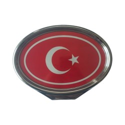 REFLEKTÖR ARMA OVAL BÜYÜK NİKELAJLI ELİPS BAYRAK 205X145MM ERN02001 SÜ