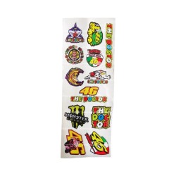 YAPIŞTIRMA FOLYO RENKLİ ETİKET TAKIMI 46 DOCTOR 12 PARÇA ERN00201-2 SÜ