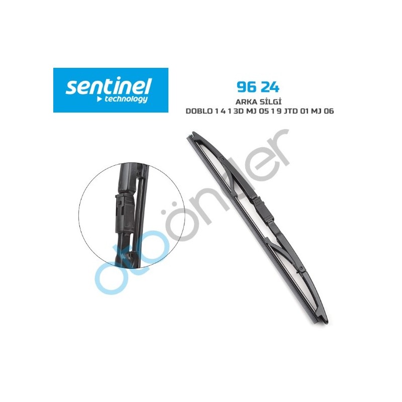SİLECEK SÜPÜRGESİ ARKA DOBLO 1.4-1.3D-MJ 05 SONRASI -1.9 JTD 01 SONRAS