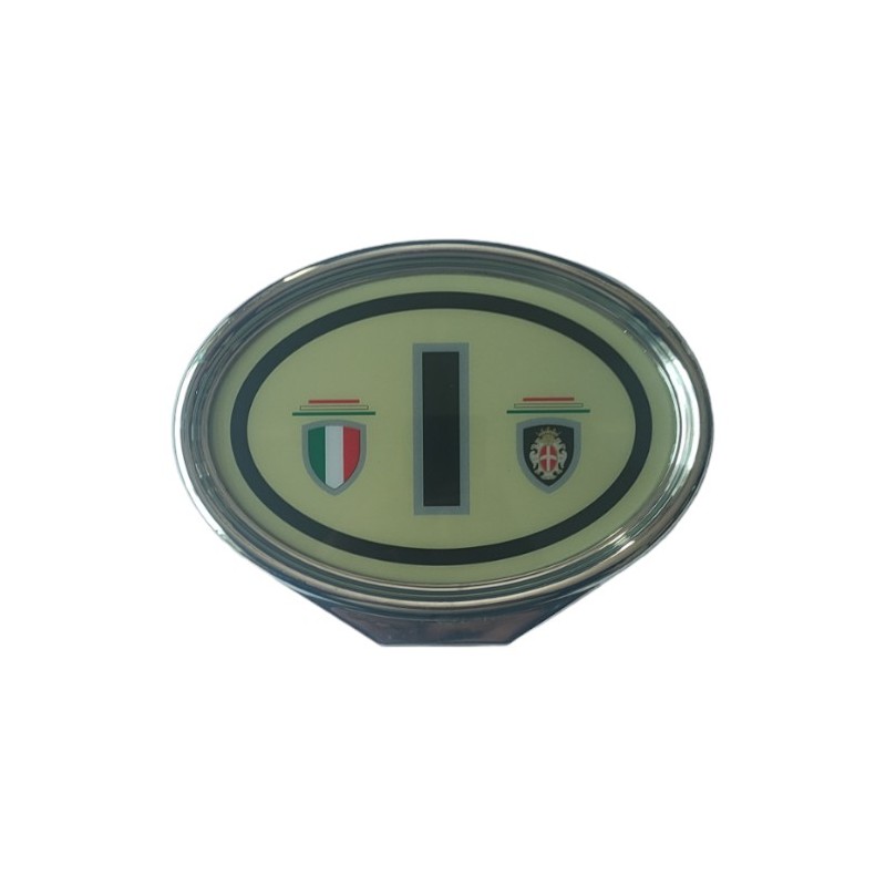 REFLEKTÖR ARMA OVAL BÜYÜK NİKELAJLI ELİPS ÇIKINTILI I (İTALYA) 205X145