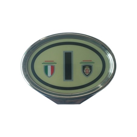 REFLEKTÖR ARMA OVAL BÜYÜK NİKELAJLI ELİPS ÇIKINTILI I (İTALYA) 205X145