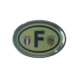 REFLEKTÖR ARMA OVAL BÜYÜK NİKELAJLI ELİPS F (FARANSA) KOYU YEŞİL 205X1
