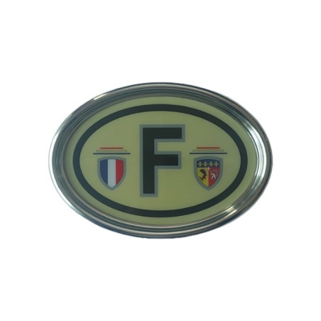 REFLEKTÖR ARMA OVAL BÜYÜK NİKELAJLI ELİPS F (FARANSA) KOYU YEŞİL 205X1