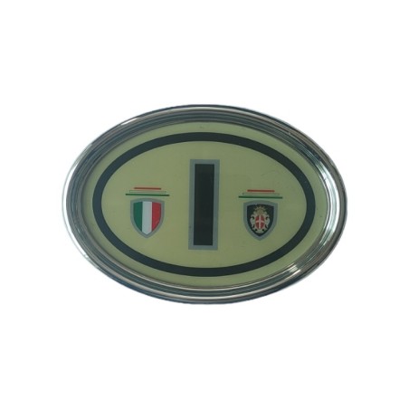 REFLEKTÖR ARMA OVAL BÜYÜK NİKELAJLI ELİPS I (İTALYA) KOYU YEŞİL 205X14