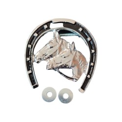ARMA DÖKÜM ETİLKET AT NALI RENKLİ ORTA SİYAH 85MM ERN00121-3 SÜSLEN