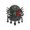 ARMA PANJUR OSMANLI ARMA VİDALI DÖKÜM BÜYÜK NİKEL 85MM ERN00121-5 SÜSL