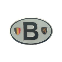 ARMA ETİKET YAZI ALÜMİNYUM OVAL ORTA B BEYAZ 130X85MM ERN00131-1 SÜSLE
