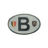 ARMA ETİKET YAZI ALÜMİNYUM OVAL ORTA B BEYAZ 130X85MM ERN00131-1 SÜSLE