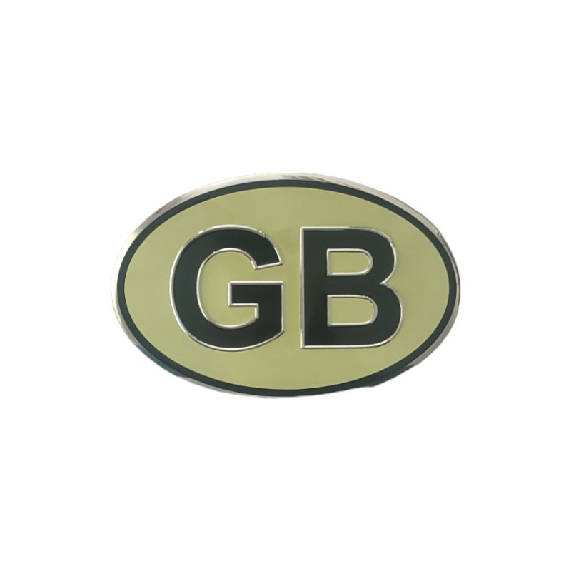 ARMA ETİKET YAZI ALÜMİNYUM OVAL ORTA GB KOYU YEŞİL 130X85MM ERN00131-6