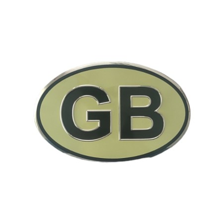 ARMA ETİKET YAZI ALÜMİNYUM OVAL ORTA GB KOYU YEŞİL 130X85MM ERN00131-6