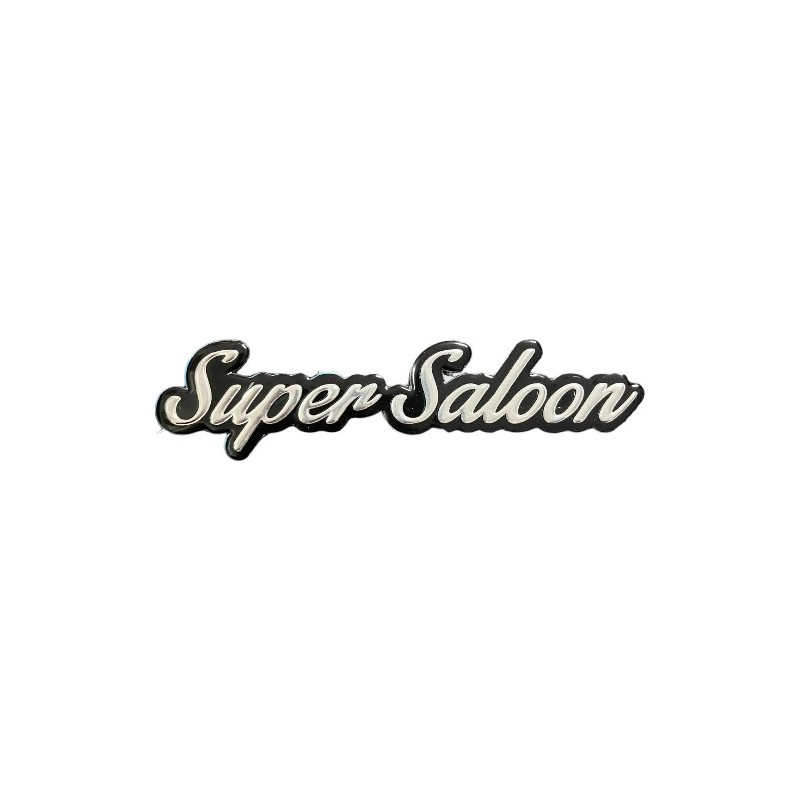 ARMA ETİKET YAZI ALÜMİNYUM SUPER SALOON 145X30MM KABARTMA ERN00131-12