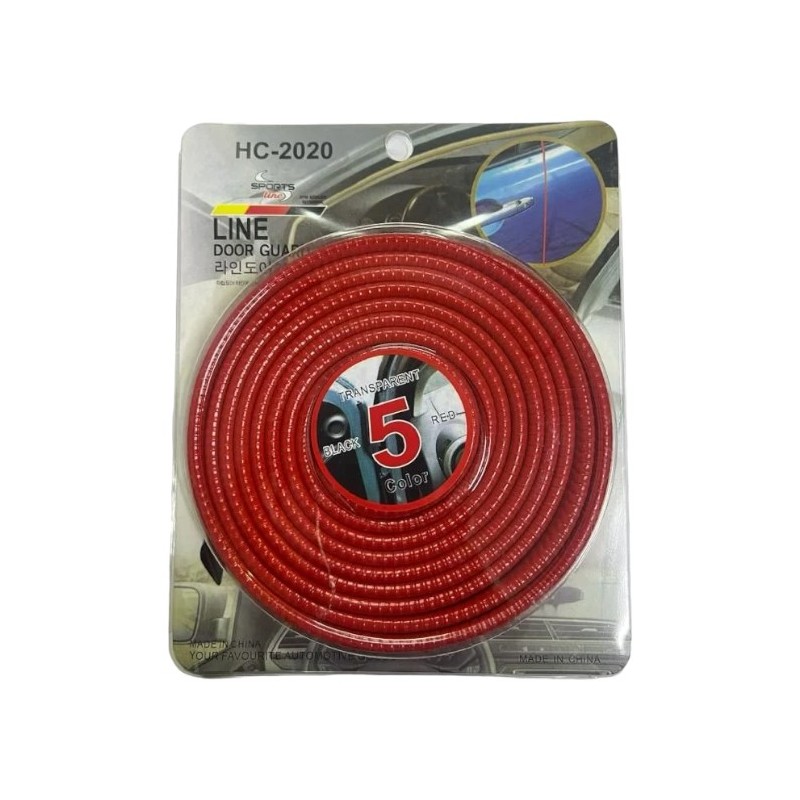 KAPI - BAGAJ - TAMPON - LİP FİTİLİ RENKLİ KIRMIZI 5,5CMX5,5MT ERN00141