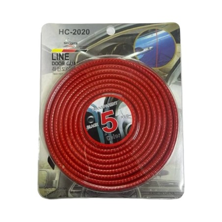 KAPI - BAGAJ - TAMPON - LİP FİTİLİ RENKLİ KIRMIZI 5,5CMX5,5MT ERN00141