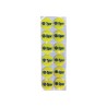 ARMA DAMLA ETİKET PLAKA PULU OPAR SARI 33MM 12 PARÇA ERN00111-6 SÜSLEN