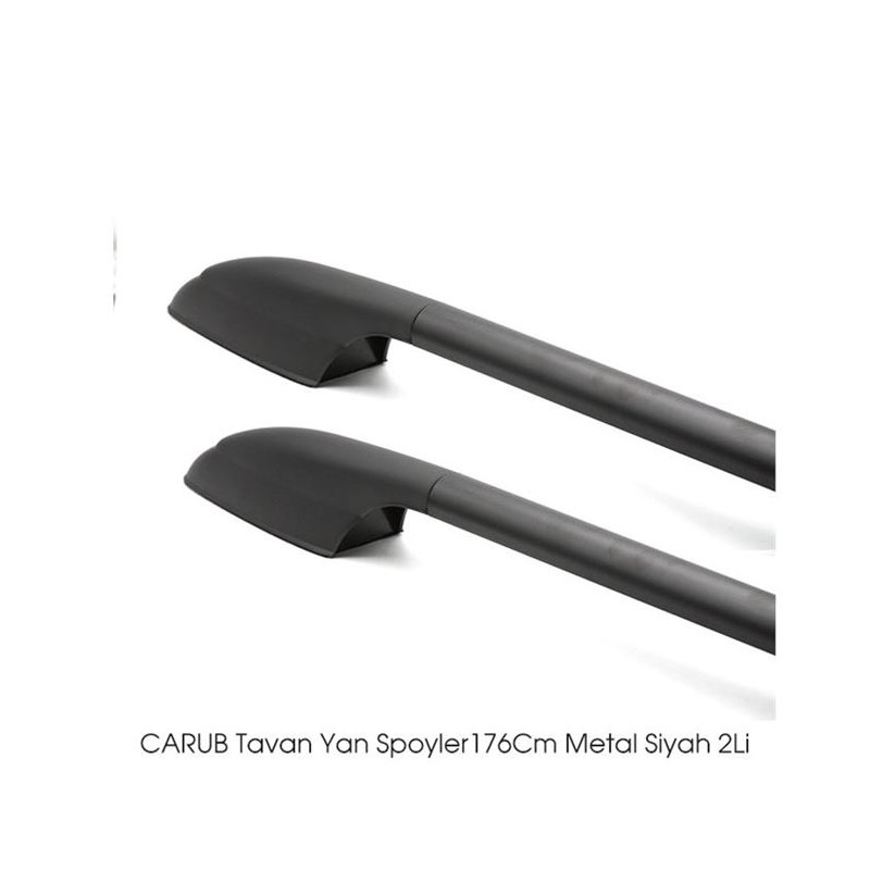 TAVAN YAN SPOYLER ÇITASI ÜNİVERSAL METAL 176CM SİYAH 0761031 CARUB