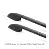 TAVAN YAN SPOYLER ÇITASI ÜNİVERSAL METAL 176CM SİYAH 0761031 CARUB