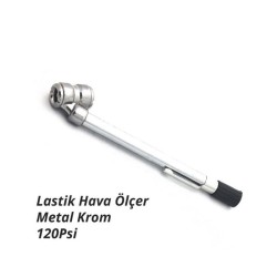 LASTİK HAVA ÖLÇME ÖLÇER METAL 204 TİP 120 Psi KÜÇÜK 2450311 CARUB
