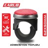 DİREKSİYON TOPUZU KÜÇÜK TİP 360 DÖNERLİ 62X50MM KIRMIZI 2052211 CARUB