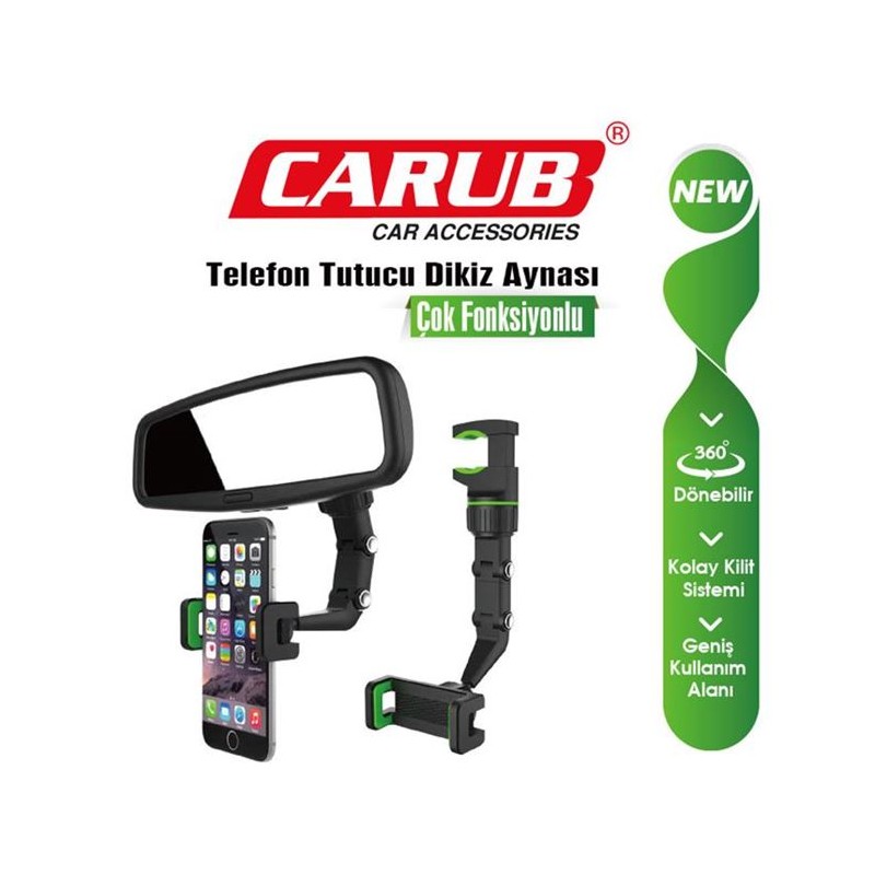 TELEFON TUTUCU TELEFONLUK DİKİZ AYNA ÇOK FONKSİYONLU 5901960 CARUB