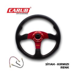 DİREKSİYON SPOR SİYAH-KIRMIZI 2011031 CARUB