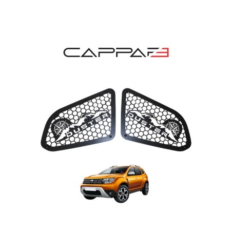 KAPLAMA KELEBEK CAM METAL LAZER KESİM DACIA DUSTER 18 SONRASI 2PRÇ CAP