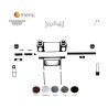 MAUN KAPLAMA VOLKWAGEN AMAROK 2011 SONRASI SİYAH 37PRÇ 37653-S MERİÇ