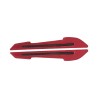 REFLEKTÖR DIŞ DİKİZ AYNA FOSFOR DAMLA SİLİKONLU 20x160MM 2Lİ SET KIRMI