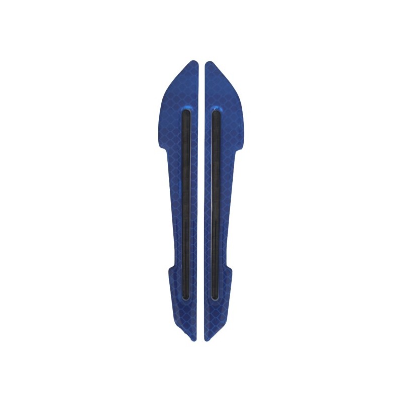 REFLEKTÖR DIŞ DİKİZ AYNA FOSFOR DAMLA SİLİKONLU 20x160MM 2Lİ SET MAVİ