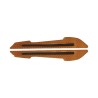 REFLEKTÖR DIŞ DİKİZ AYNA FOSFOR DAMLA SİLİKONLU 20x160MM 2Lİ SET SARI
