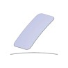 AYNA ÜNİVERSAL MOTORLU AYNA CAMI REZİSTANSIZ 403 CAMLI 355X175MM R1800