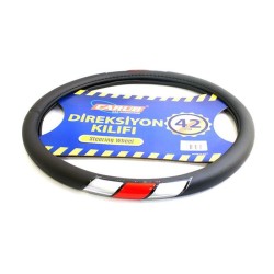 DİREKSİYON KILIFI 42CM FOSFORLU KIRMIZI-BEYAZ 1841385 CARUB