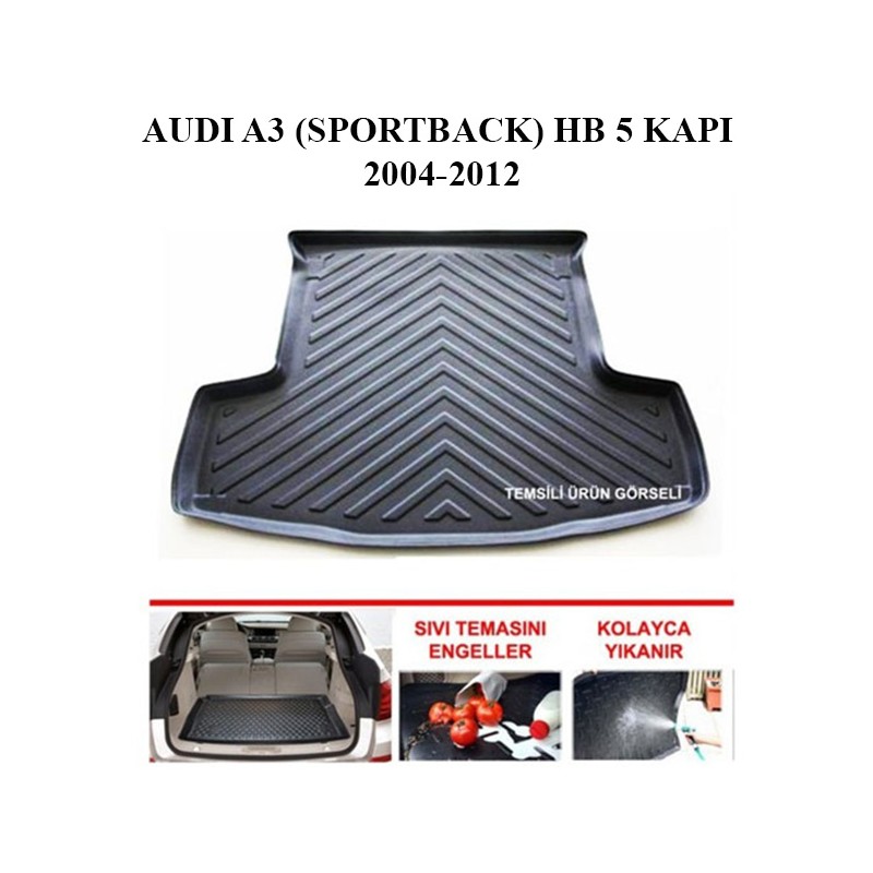 BAGAJ HAVUZU RENAULT MEGANE E-TECH SİYAH SUV 2023 SONRASI BH6140K KUZE