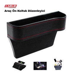 BARDAKLIK ÖN KOLTUK ARASI DÜZENLEYİCİ CEP SİYAH 5902208 CARUB