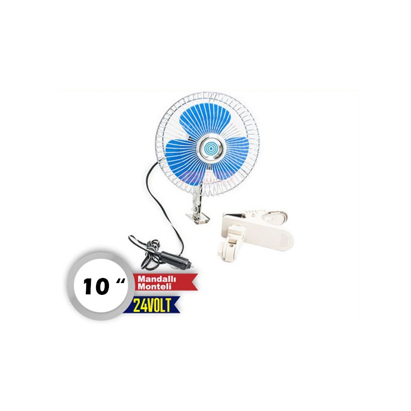 VANTİLATÖR MANDALLI METAL KAFA 24V 8 203MM PMX-4000 PMX
