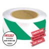 FOSFOR BANT 5CMX25MT ÇAPRAZ YEŞİL-BEYAZ 2406004 CARUB