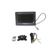 EKRAN 7" KARE TEK EKRAN ÇİFT VİDEO GİRİŞİ AYAKLI + GÖMME 0017001 CARUB