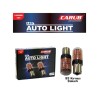AMPÜL 93 LED 12V ÇAKARLI 144 LED SMD DÜZ-ÇAKAR ŞEFFAF KIRMIZI 0404041